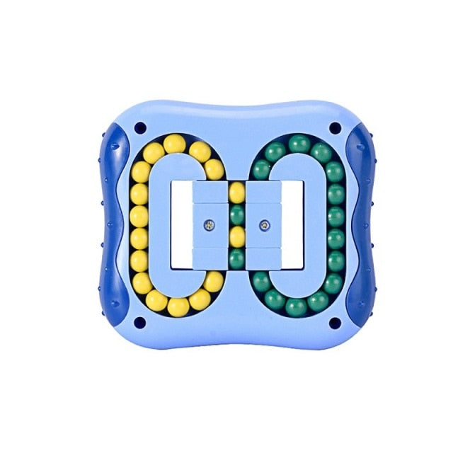 Cube fingertip decompression rotating ball toy