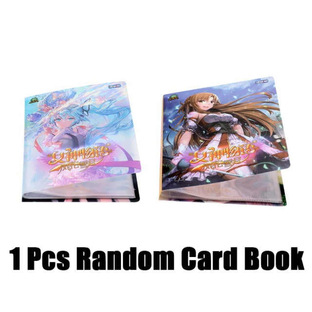 Animation goddess collection rare card collection