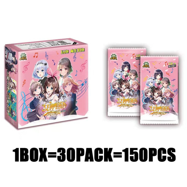 Animation goddess collection rare card collection