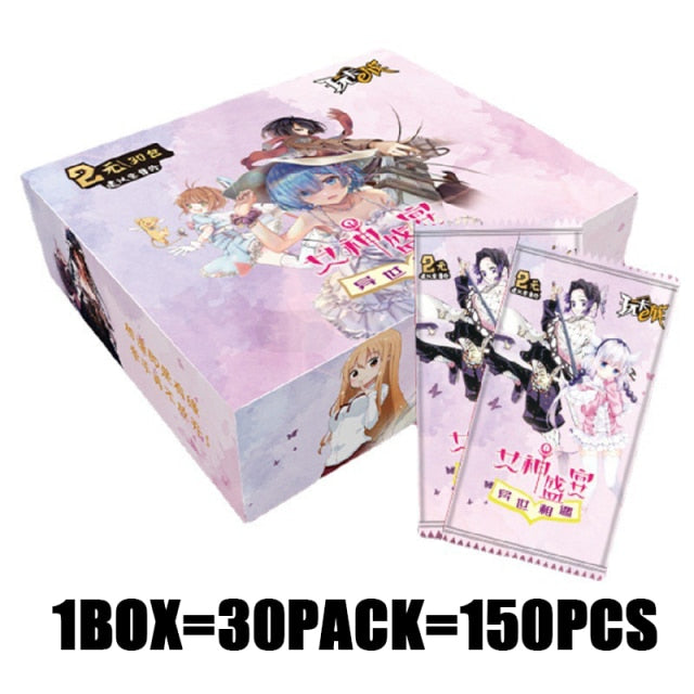 Animation goddess collection rare card collection