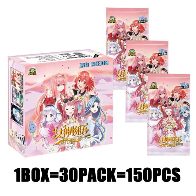 Animation goddess collection rare card collection