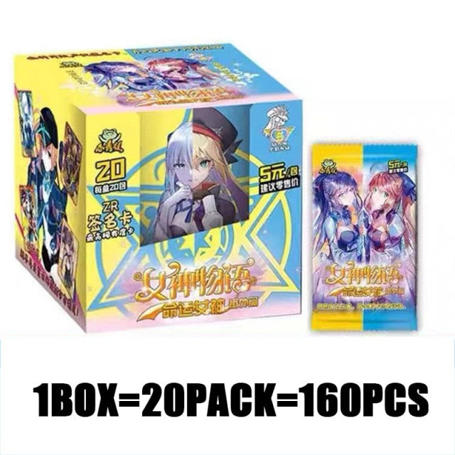 Animation goddess collection rare card collection