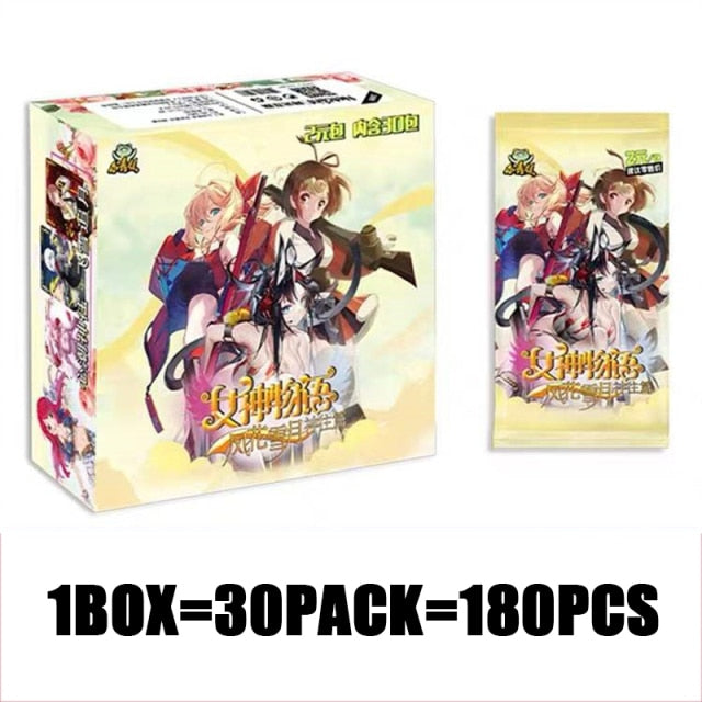 Animation goddess collection rare card collection