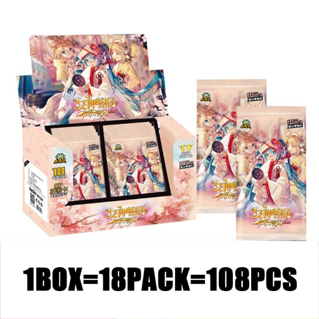 Animation goddess collection rare card collection
