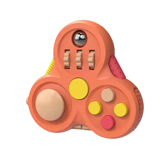 Cube fingertip decompression rotating ball toy