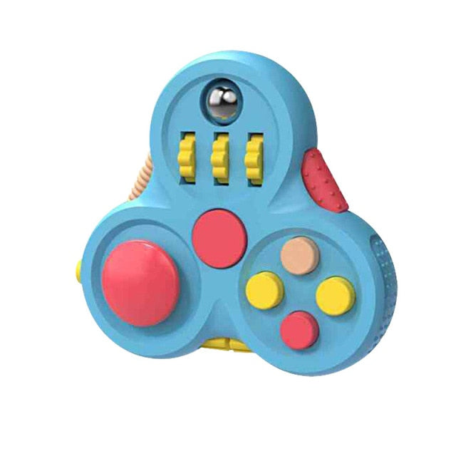 Cube fingertip decompression rotating ball toy