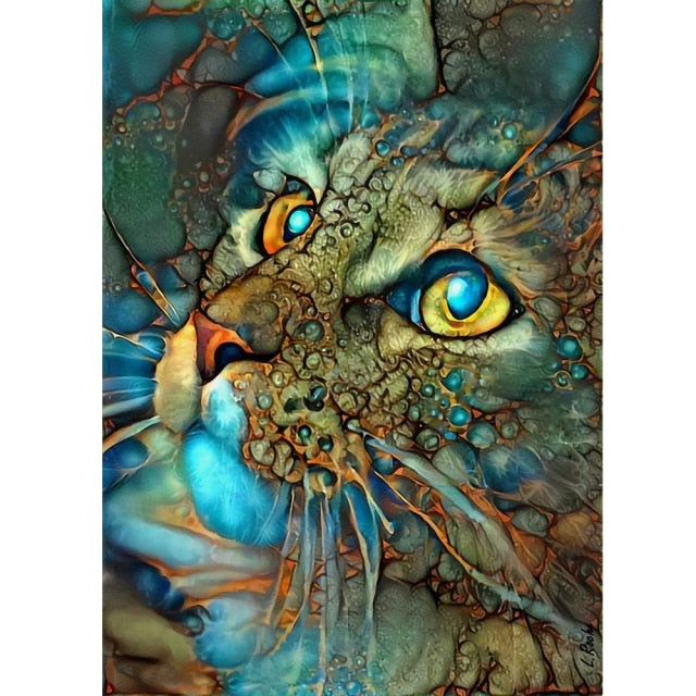 Animal Taiji theme jigsaw board game