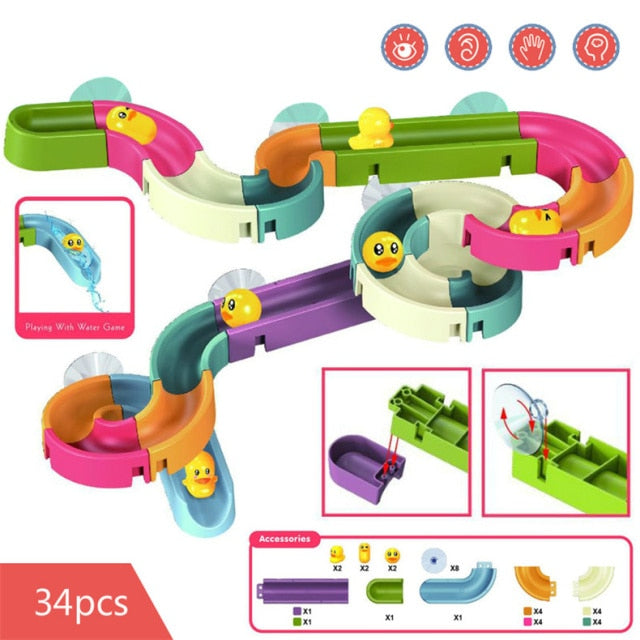 Baby bathroom duck children's bathing toy
