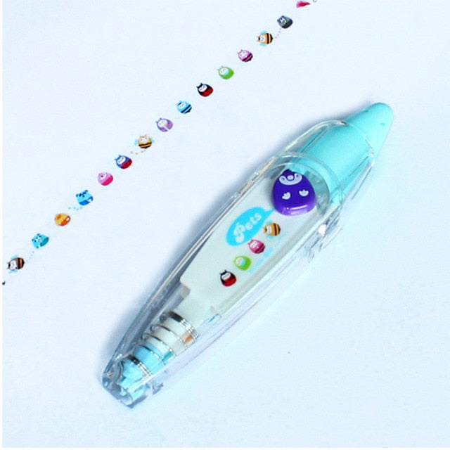 Cartoon flower sticker tape
