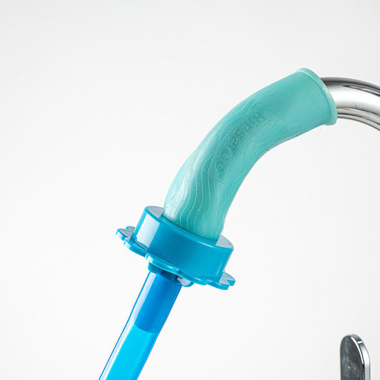 Silicone universal joint shower water pipe