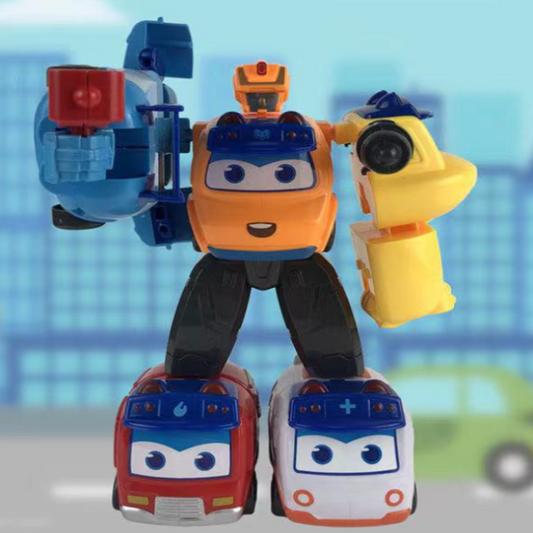 Variety school bus Goethe car transforming robot