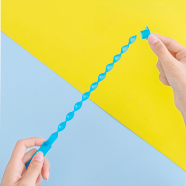 Hand push flying saucer toy