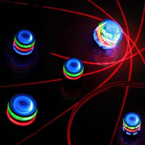 Music laser spinning top