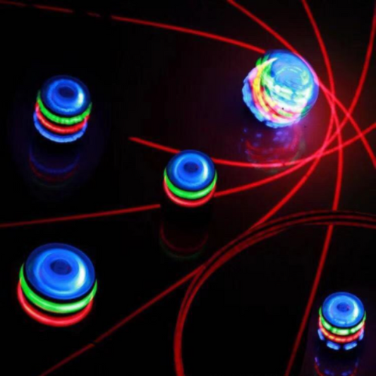 Music laser spinning top