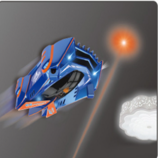 Infrared induction stunt wall climbing vehicle