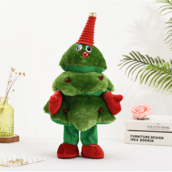 Plush electric toys can sing and dance