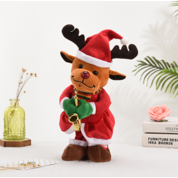 Plush electric toys can sing and dance