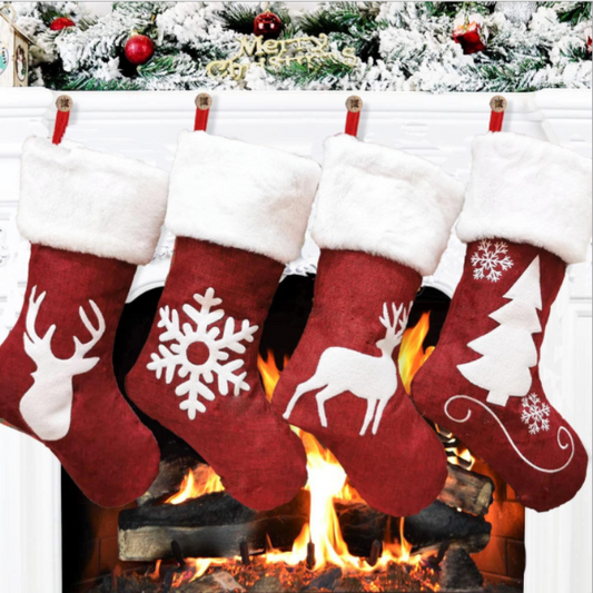 Christmas Socks Gift Bag