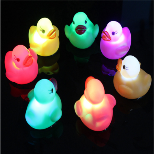 led floating water induction luminous duck