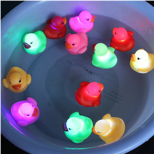 led floating water induction luminous duck