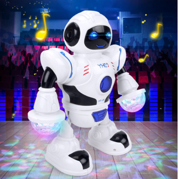 Space dancing robot toy