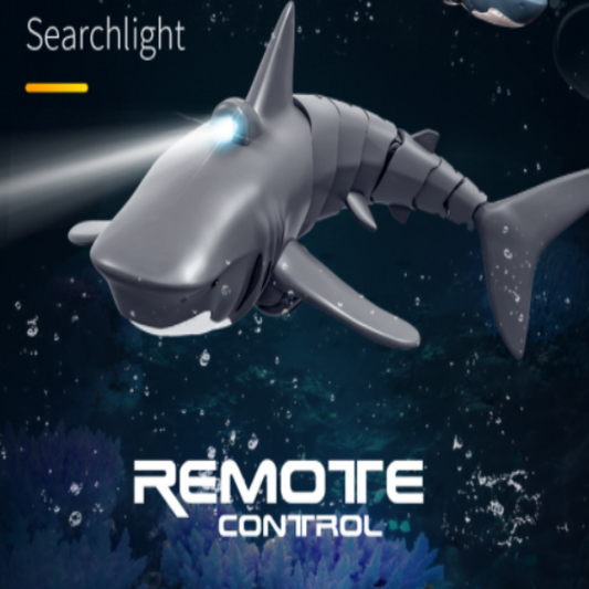 Remote control simulation electric shark