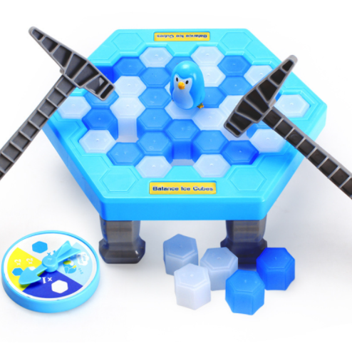 Rescue Penguin Breaking the Wall Desktop Ice Breaking Game