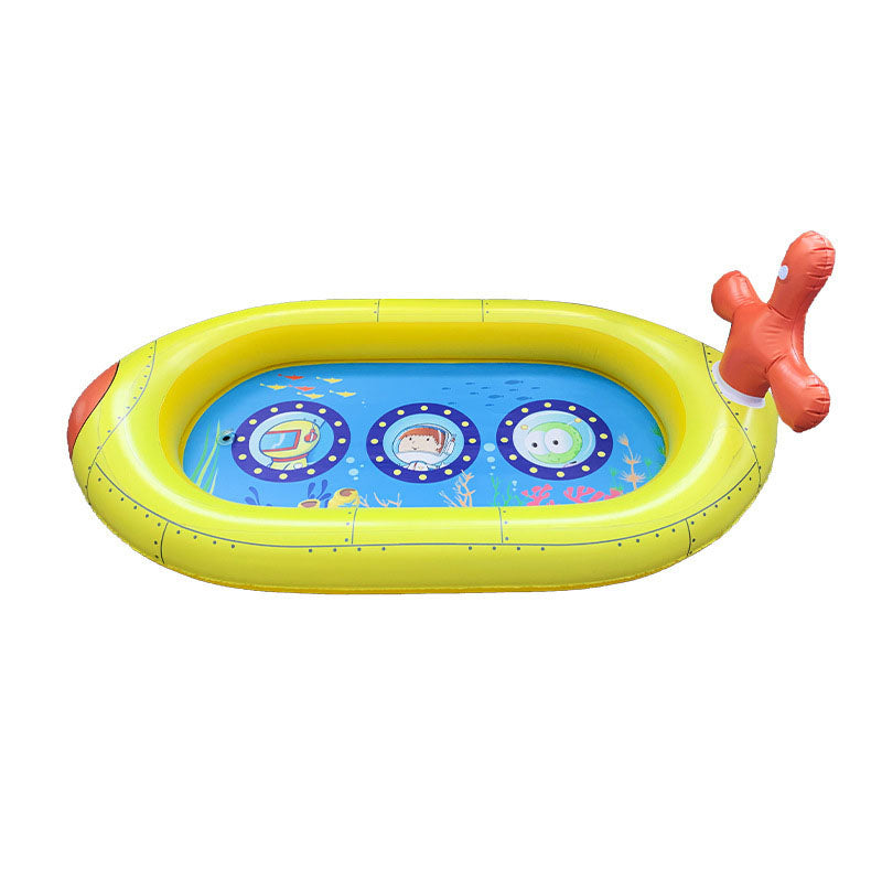 Children's outdoor pool fountain inflatable toys