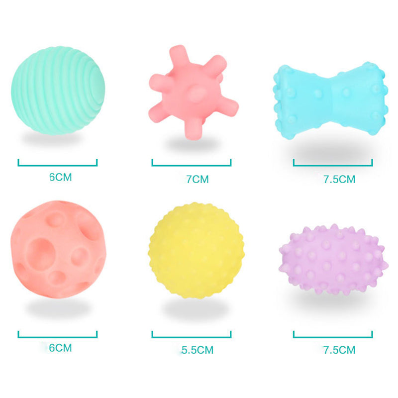 Baby rubber ball massage training ball toy