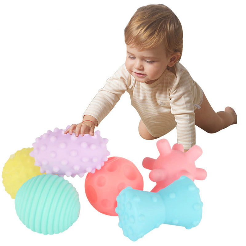 Baby rubber ball massage training ball toy