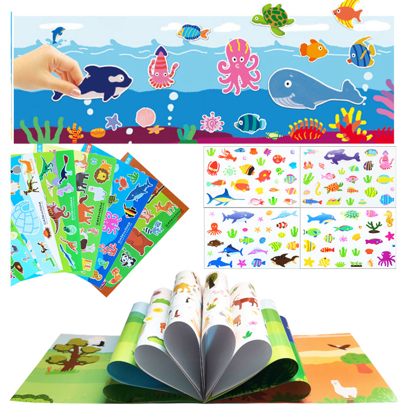 Children's cartoon Sticker Book