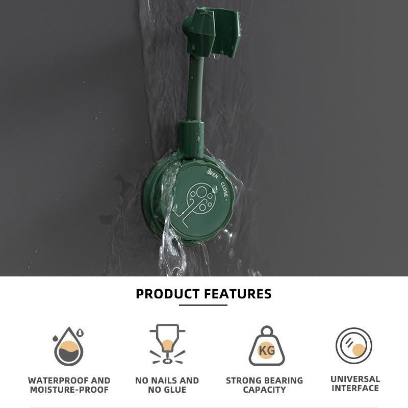No-Punching Shower Head Bracket Color