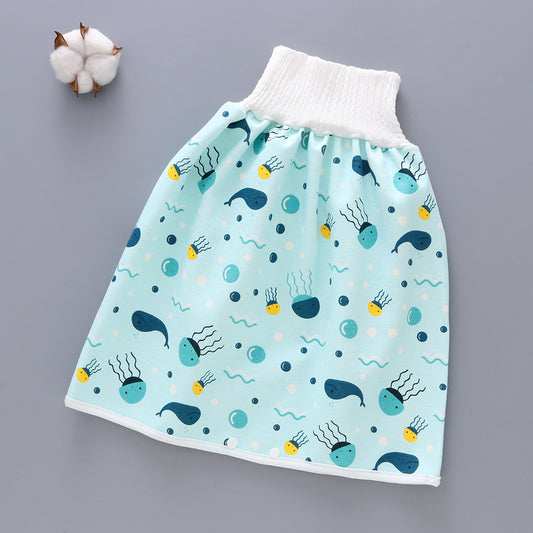 Cartoon Baby Diaper Skirt