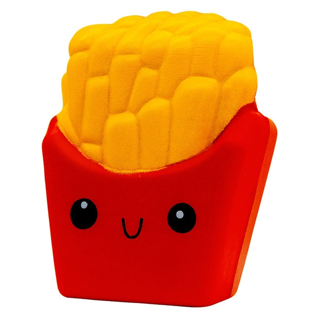 Popcorn cake hamburger decompression toy