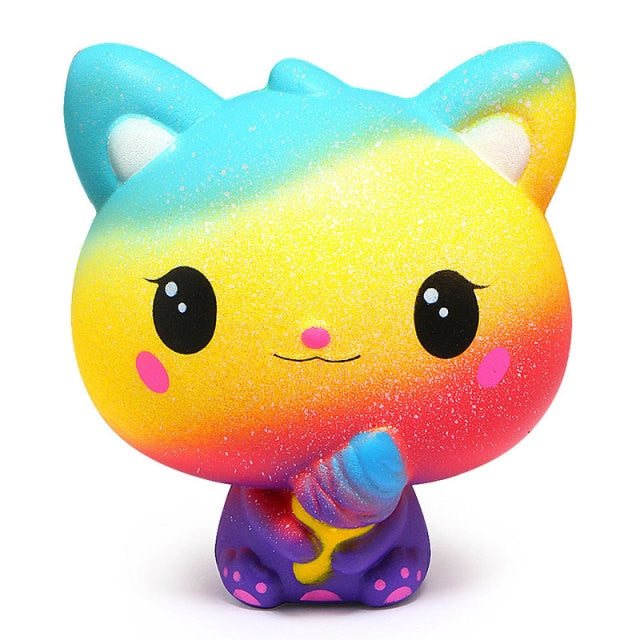 Popcorn cake hamburger decompression toy